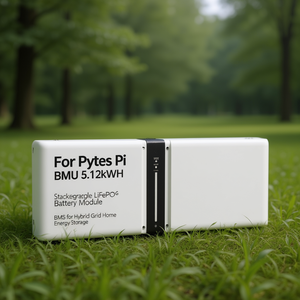Module de batterie LiFePO empilable Pytes Pi LV BMU 5,12 kWh avec BMS pour stockage d'énergie domestique hybride sur réseau - Product Image 3