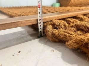 Tapis en fibre de coco de qualité export, produit à base de fibres naturelles résistantes, adapté à une utilisation en intérieur et en extérieur, et à l'approvisionnement en vrac. - Product Image 6