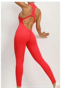 Body Deportivo de Secado Rápido para Mujer con Cierre Frontal y Espalda Descubierta, 78% Nailon, 22% Elastano, Mono Deportivo - Product Image 2