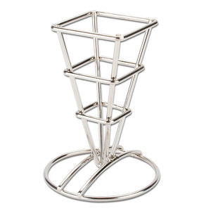 Giá Đỡ Hình Nón Kem Bằng Sắt Bán Toàn Bộ Giá Đỡ/Giá Đỡ Kem Trên Bàn Khách Sạn Màu Xám Với Giá Tốt - Product Image 4