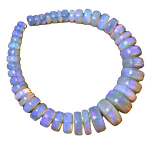 โอปอลออสเตรเลียธรรมชาติลูกปัดเรียบใสหินทรงกลม - Product Image 4