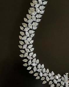 สร้อยข้อมือเทนนิสประดับเพชรทรงกลมทรงกลมเงินสเตอร์ลิง40กรัม925บริสุทธิ์สำหรับเป็นของขวัญในห้องปฏิบัติการ - Product Image 3