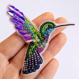 Broche de Diseño de Lujo con Cuentas de Cristal, Perlas y Cuentas de Semilla, Elegante Accesorio de Joyería de Moda para Vestidos y Abrigos - Product Image 6