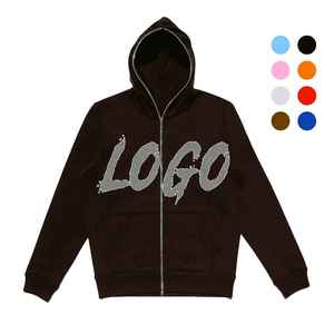 Sudadera con Capucha de Invierno Personalizada OEM, MOQ Bajo, Impermeable, Ecológica, Teñida Lisa, Transpirable, de Secado Rápido, con Bolsillo, Fabricante Star Figure - Product Image 5