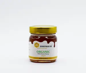 Pure Natural Bee Honey 250g Floral Aroma Fruity notes Delicious Honey Products Wildflower Honey in Mason Jar Metal Lid