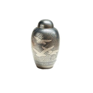 Llegada caliente estilo americano tradicional adulto urna de cremación humana cenizas de Metal Memorial funerario forma de tamaño personalizado - Product Image 1