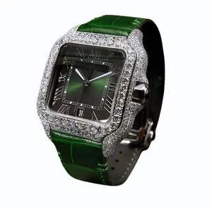 Reloj de Acero Inoxidable con Diamantes Mecánicos de Moissanita de Alta Calidad al por Mayor, Estilo Rapero, Joyería de Moda de Lujo - Product Image 2