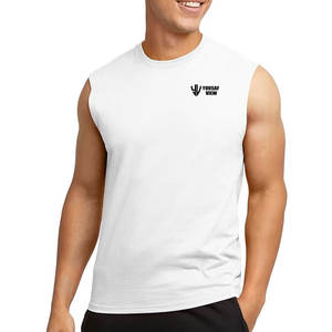 Custom Color <b>Sleeveless</b> <b>Shirt</b> Soft Fabric Custom Made <b>T</b>-<b>Shirt</b> Durable Easy Wear Online <b>Sleeveless</b> <b>T</b>-<b>Shirt</b> - Product Image 1