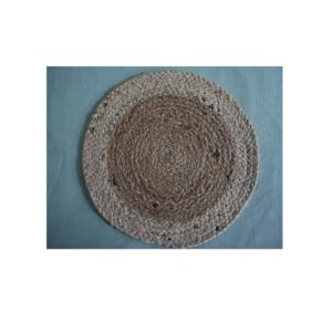 Mantel de Mesa Vintage Tejido a Mano, Color Marrón, Grande, de Algodón y Yute Trenzado, Mantel de Mesa Dori a Bajo Precio de la India - Product Image 1