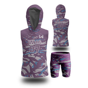 Conjuntos de Camisetas de Fútbol Americano 7on7 con Logotipo Personalizado para Hombre Adulto, Transpirables, Talla Grande, 100% Poliéster, Antibacterianas, de Secado Rápido - Product Image 1