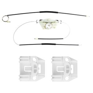 Front Right <b>Window</b> Repair Kit with <b>Cover</b> for Volkswagen Beetle - Product Image 2