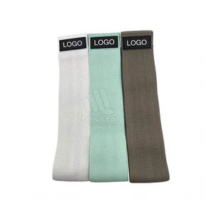 Bande de résistance pour les hanches en tissu hautement élastique, idéale pour l'exercice de yoga, la gym à domicile, le fitness et l'aide aux tractions - Product Image 6