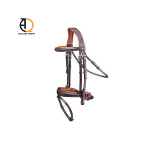 Colliers de tête 2026, licols en cuir personnalisés pour chevaux, licol pour cheval - Product Image 6