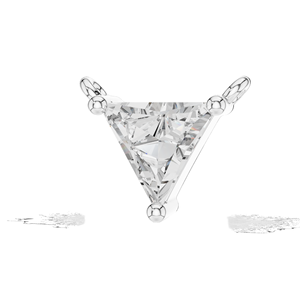 Collier pendentif en diamant CVD de laboratoire 0,74 CT VVS-VS-EF, or 18 carats, or rose 14 carats, or jaune, or blanc, chaîne élégante pour femmes - Product Image 5