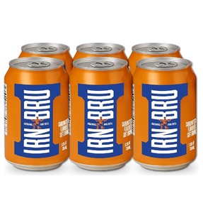 Bebida Gaseosa Irlandesa Auténtica Irn Bru, Refresco Escocés Premium, Sabor Refrescante, Bebida con Sabor Único para Venta Minorista - Product Image 3