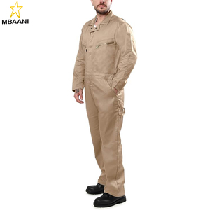 Combinaison longue en coton mélangé Pro-Utility avec poches frontales zippées - Product Image 1