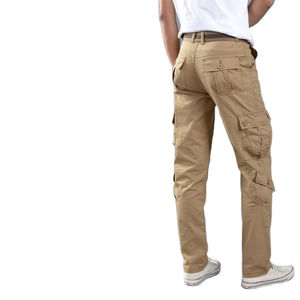 2023 Joggers Cargo pantalon pour hommes décontracté Hip Hop Hit couleur poche homme pantalon pantalons de survêtement Streetwear rubans Techwear pantalon - Product Image 5