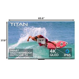 Televisor Inteligente para Exteriores Resistente a la Intemperie de 75 Pulgadas 4K LED con Sistema Android, Frecuencia de Actualización de 120Hz y 2 Años de Garantía - Product Image 4