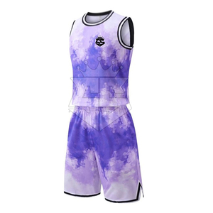 Maillots de basket-ball sans manches en polyester respirant 100 % personnalisables à prix abordable – Créez votre propre design – Nouveaux stocks - Product Image 2