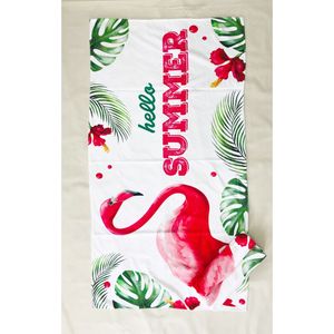 AS0454 Luxury Floral <b>Beach</b> <b>Towel</b> Quick-Dry 100% Cotton Woven Stripe Design for Bathroom Use - Product Image 1