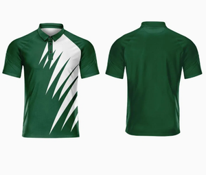 Diseño personalizado para hombre gótico para camisa al por mayor mezcla de algodón Spandex secado rápido manga corta patrón sólido lienzo sublimación - Product Image 4