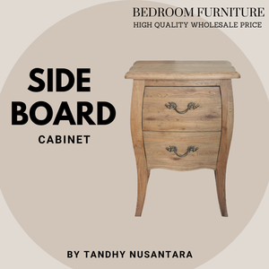 Mesita de noche de madera de estilo antiguo de Venta caliente o mesitas de noche para muebles de dormitorio precio al por mayor - Product Image 5