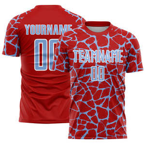 Maillot de football unisexe de haute qualité Uniformes de football à sublimation à séchage rapide Vêtements respirants Noms personnalisés Numéros Vente en gros pour - Product Image 4