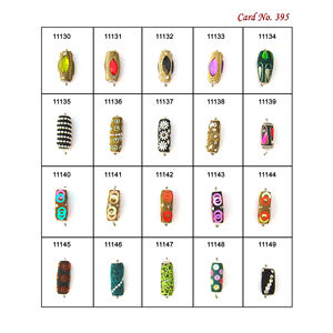 Perles de Cachemire uniques faites à la main au prix d'usine indien pour la fabrication de bracelets, magnifiques perles de Cachemire pour la fabrication de bijoux - Product Image 1