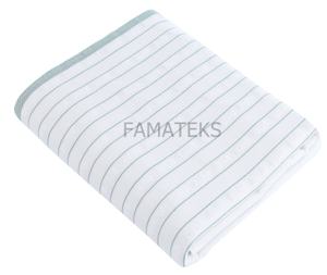 Alta calidad precio barato fábrica turca al por mayor 100x150 Jacquard doble cara tejida 100 algodón rayas Terry baño Sauna Spa To - Product Image 4