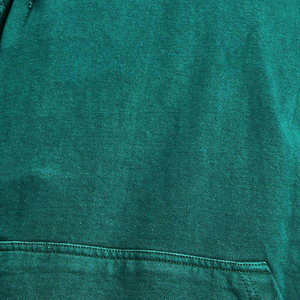 Sweat à capuche pour homme à manches longues personnalisé, effet usé, logo imprimé numériquement, uni, teint en filature, en coton mélangé, polaire épais, pour l'hiver - Product Image 6