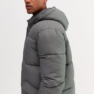Nouvelle veste d'hiver matelassée pour homme, design personnalisé, nouvelle veste matelassée, veste matelassée longue - Product Image 3