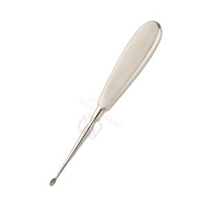 Cureta Dérmica Manual Volkmann de Acero Inoxidable de 6.5 Pulgadas |   Instrumento Quirúrgico Ortopédico para Cirugía Ósea y Uso Médico - Product Image 4