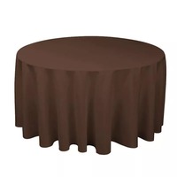 Nappe douce moderne faite à la main de haute qualité 100% tissu en polyester étanche à l'huile carré personnalisable conception de Logo personnalisé