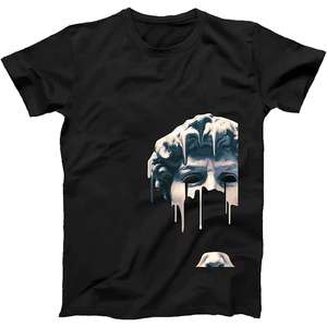 Camiseta informal de manga corta para hombre más vendida 100% algodón secado rápido transpirable diseño de cuello redondo 200 gramos patrón sólido para adultos - Product Image 5