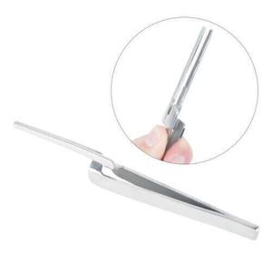 Pince à papier articulée pour dentiste, 15 cm, droite et incurvée, en acier inoxydable, instruments chirurgicaux de classe I - Product Image 5