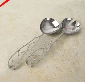 Nuevos cubiertos de acero inoxidable de metal con acabado dorado hechos a mano con mango de diseño floral para restaurante y bar de hotel - Product Image 3