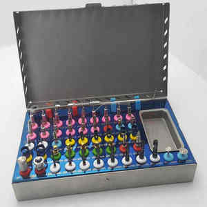 Kit de instrumentos de cirugía de implantes dentales, usados instrumentos quirúrgicos, procedimientos certificados CCC, herramienta de acero inoxidable reutilizable Manual - Product Image 3