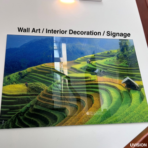 Impression UV personnalisée sur œuvre d'art en verre |   Décoration murale en verre trempé pour la décoration intérieure - Product Image 4