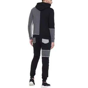 Survêtements vierges de haute qualité hommes sueur avec survêtements de poche ensemble costumes de jogging vierges hommes survêtement - Product Image 2
