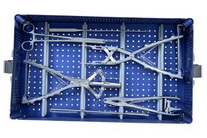 Ensemble d'instruments de chirurgie de la colonne vertébrale avec boîte en aluminium par KAHLU ORTHOPEDIC - Product Image 2