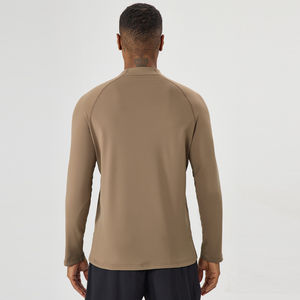 Nuevas sudaderas con capucha de media cremallera para hombre, sudadera deportiva de manga larga cálida para deportes, ropa deportiva para exteriores, blusa - Product Image 3