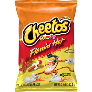 Cheetos Flamin Hot en vrac 226g pour les salles de cinéma et les fournisseurs de concessions de lieux de divertissement - Product Image 1