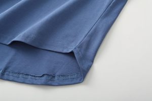 T-shirts pour hommes en coton à col ras du cou, t-shirt à manches courtes de base de couleur unie, vêtements de tous les jours confortables, vêtements d'été à la mode - Product Image 5