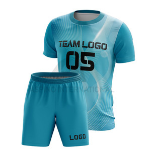 Conjunto de uniforme de bádminton y tenis con logotipo impreso personalizado, camiseta y pantalones cortos ajustados por sublimación, ropa deportiva transpirable de cuello redondo - Product Image 2
