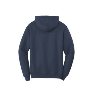 Sweatshirts à capuche en coton mélangé avec cordon de serrage, coupe confortable pour temps froid et usage quotidien OEM pour hommes - Product Image 2