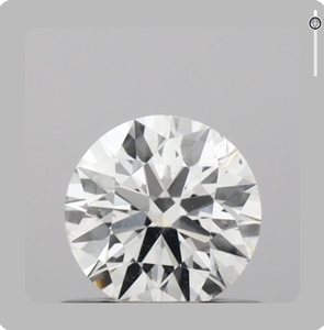 Diamante natural suelto con corte brillante redondo, certificado por IGI, 0.50 quilates, color D, claridad SI1, para la elaboración de joyas. - Product Image 1