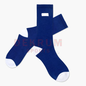 Lot de 10 paires de chaussettes pour hommes en coton 100 % de haute qualité, motif logo, noires, style décontracté et sportif, collection 2026, vente en gros, MOQ - Product Image 1