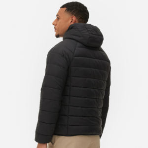 Winter Custom logo Outdoor Wear Cotton Polyester Blank Plain Down Polyester <b>Padded</b> Quilted Men's Puffer Jacket - Product Image 4