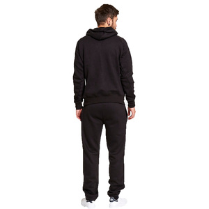 Top tendance noir Slim Fit hommes survêtement élégant respirant vêtements de sport d'hiver avec 2 poches latérales Options de logo personnalisé - Product Image 2