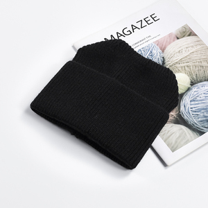 Bonnet en tricot durable, chaud, doux, confortable, doublé en polaire, bonnet extensible, élégant, pour l'extérieur, par temps froid - Product Image 4